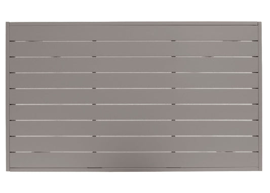 Cosmo Casa - Eettafel voor Buiten - Weerbestendig Aluminium - Lichtgrijs