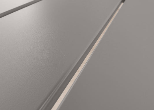 Cosmo Casa - Eettafel voor Buiten - Weerbestendig Aluminium - Lichtgrijs