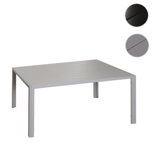 Cosmo Casa - Eettafel voor Buiten - Weerbestendig Aluminium - Lichtgrijs