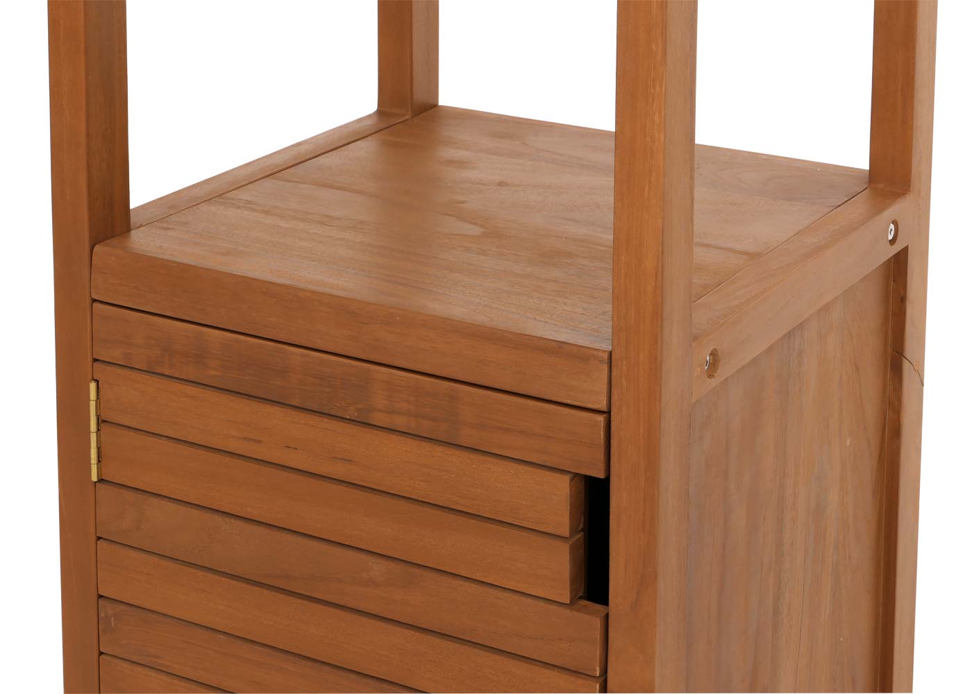 Cosmo Casa - Teak Plank - Badkamermeubel - Badkamerplank - Hoogwaardig B-Kwaliteit Teak Kernhout - 20-30 Jaar - 180x40cm