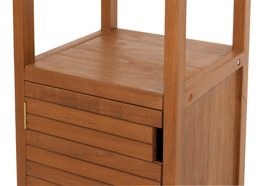 Cosmo Casa - Teak Plank - Badkamermeubel - Badkamerplank - Hoogwaardig B-Kwaliteit Teak Kernhout - 20-30 Jaar - 180x40cm