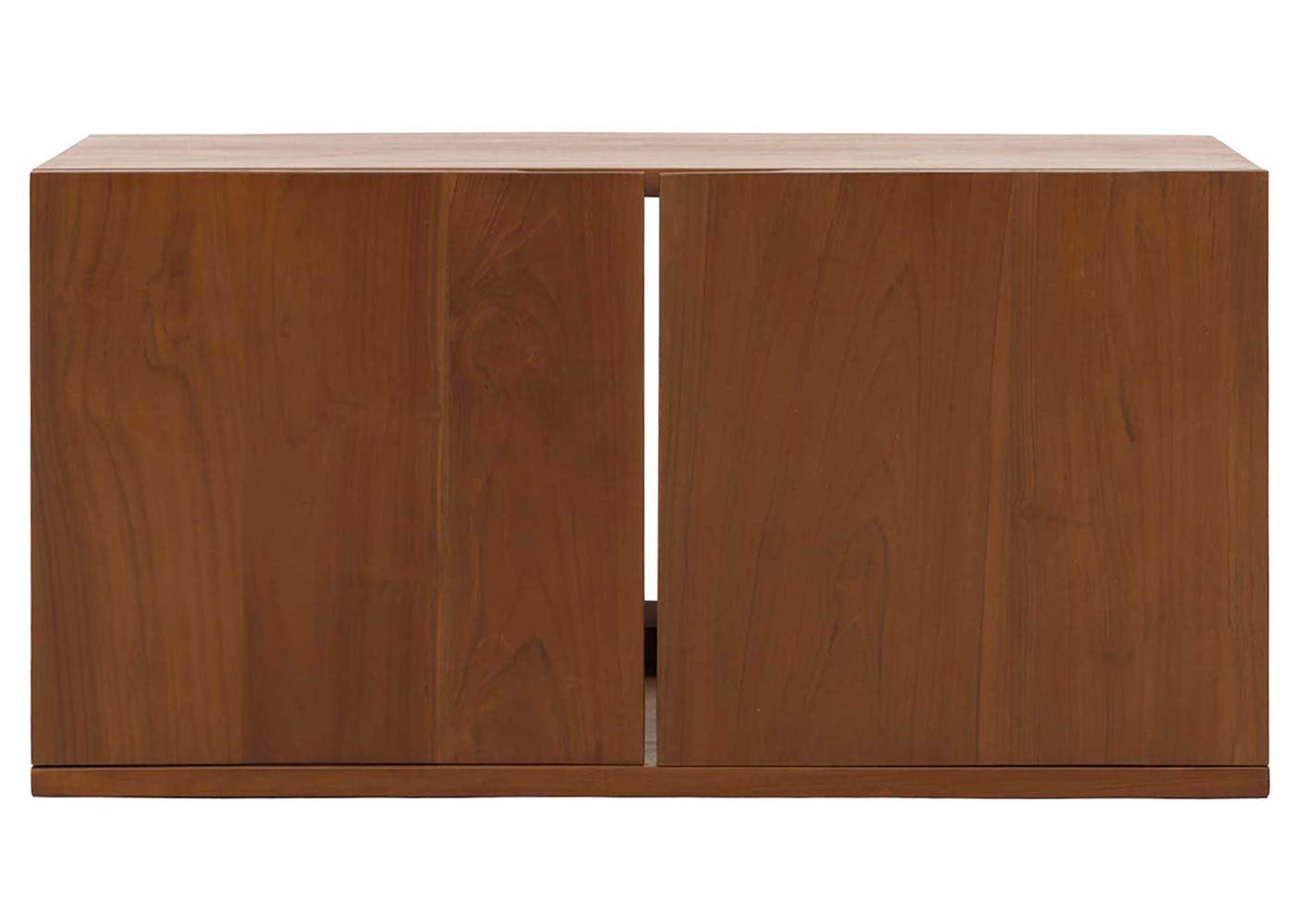 Cosmo Casa - Teak Wastafelkast - Hoogwaardig B-Kwaliteit Teak Kernhout - 20-30 Jaar - 40x80x40cm