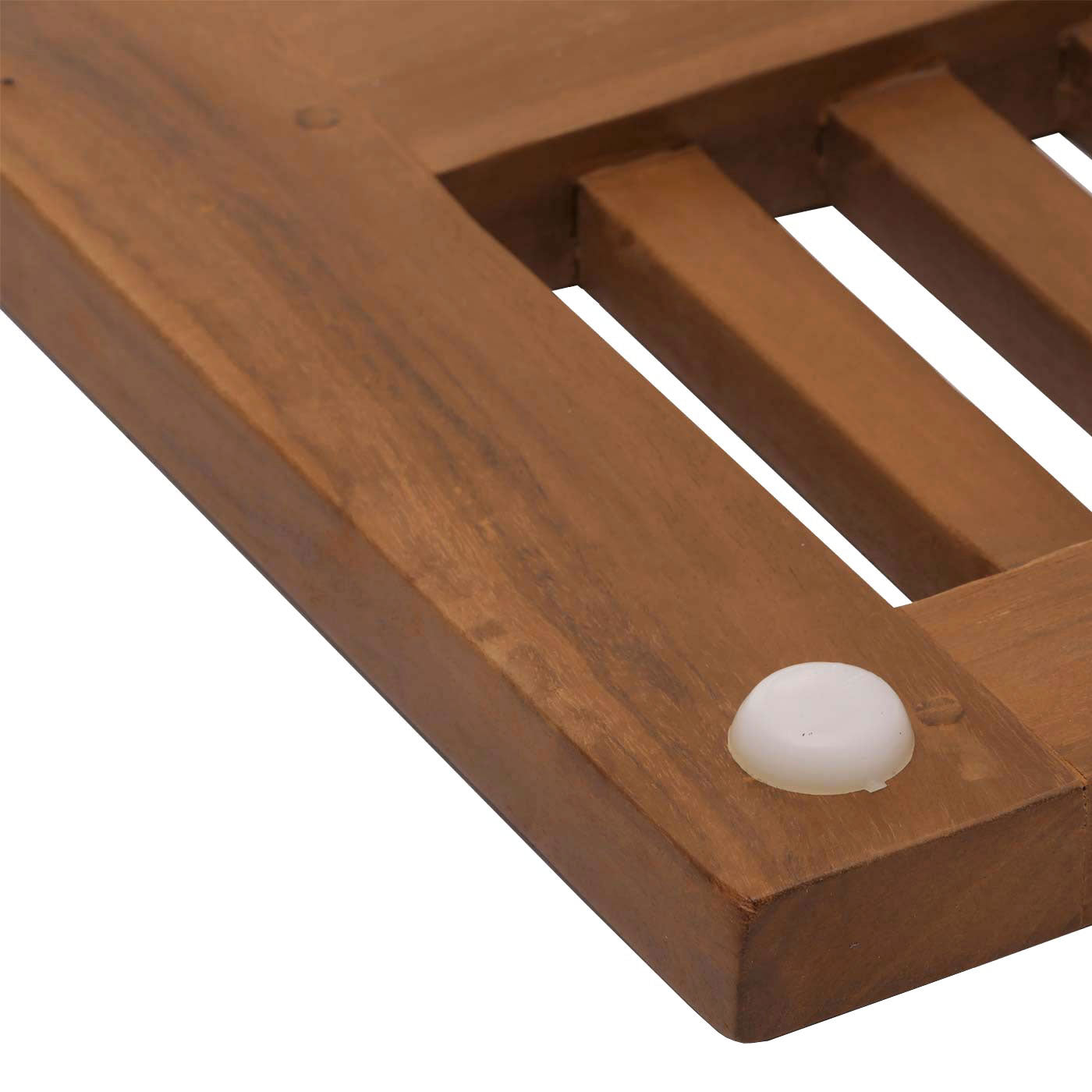 Cosmo Casa - Teak Badmat - Douchemat - Badmat - Hoogwaardig B-Kwaliteit Teak Kernhout - 20-30 Jaar - 3x40x100cm