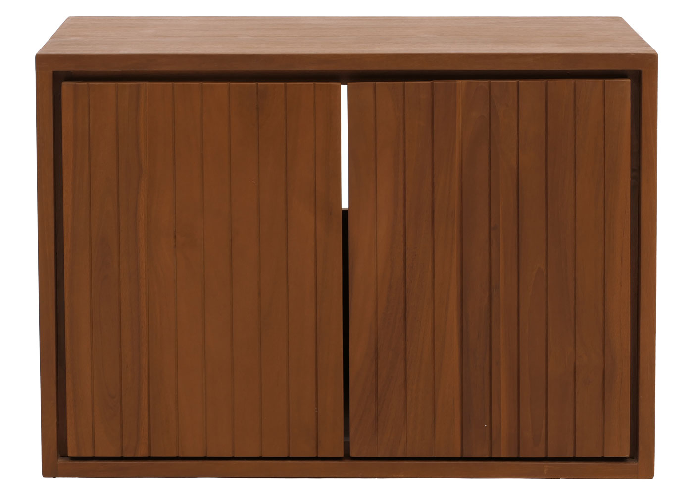 Cosmo Casa - Teak Wastafelkast - Hoogwaardig B-Kwaliteit Teak Kernhout - 20-30 Jaar - 50x70x40cm