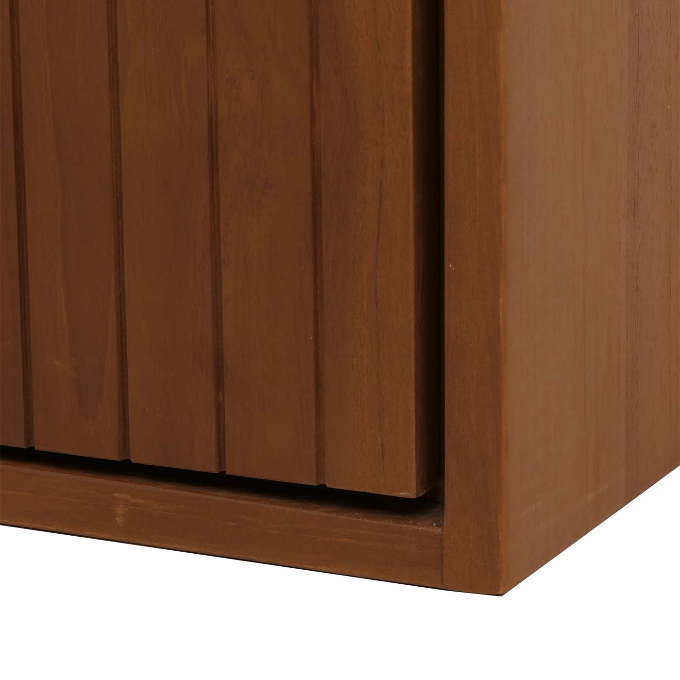 Cosmo Casa - Teak Wastafelkast - Hoogwaardig B-Kwaliteit Teak Kernhout - 20-30 Jaar - 50x70x40cm