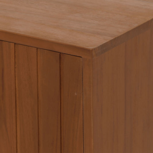 Cosmo Casa - Teak Wastafelkast - Hoogwaardig B-Kwaliteit Teak Kernhout - 20-30 Jaar - 61x65x40cm