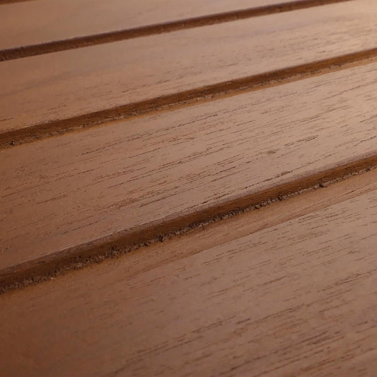 Cosmo Casa - Teak Wastafelkast - Hoogwaardig B-Kwaliteit Teak Kernhout - 20-30 Jaar - 61x65x40cm