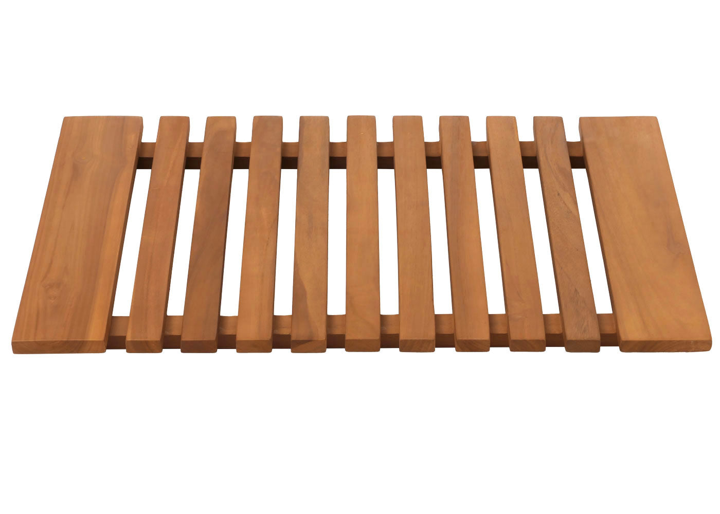 Cosmo Casa - Teak Badmat - Douchemat - Massief Teak Kernhout - B-Kwaliteit - 20–30 Jaar Oud