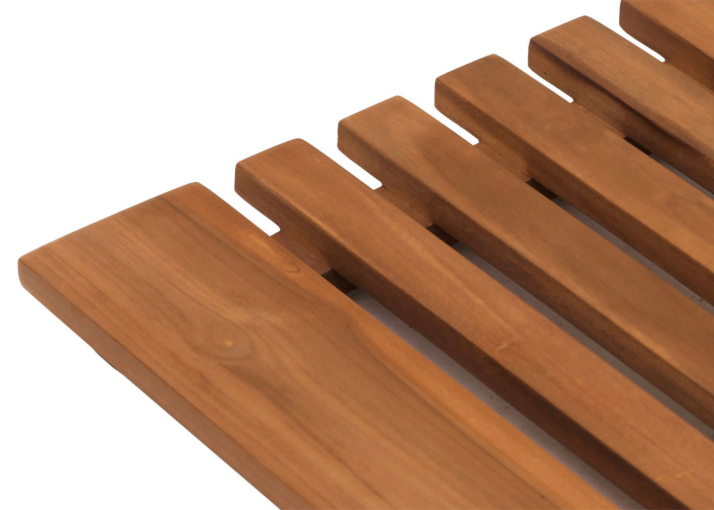 Cosmo Casa - Teak Badmat - Douchemat - Massief Teak Kernhout - B-Kwaliteit - 20–30 Jaar Oud