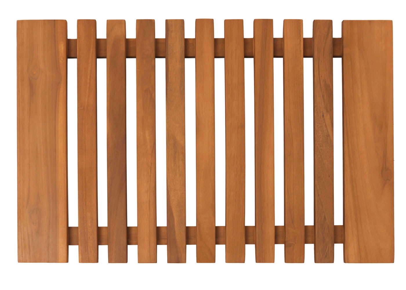 Cosmo Casa - Teak Badmat - Douchemat - Massief Teak Kernhout - B-Kwaliteit - 20–30 Jaar Oud