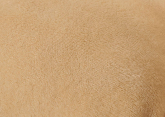 Cosmo Casa - Vloerstoel - Inklapbaar met 6 Relaxposities - Fluwelen Frame - Beige