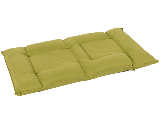 Cosmo Casa - Vloerstoel - Inklapbaar met 6 Relaxposities - Fluwelen Frame - Groen