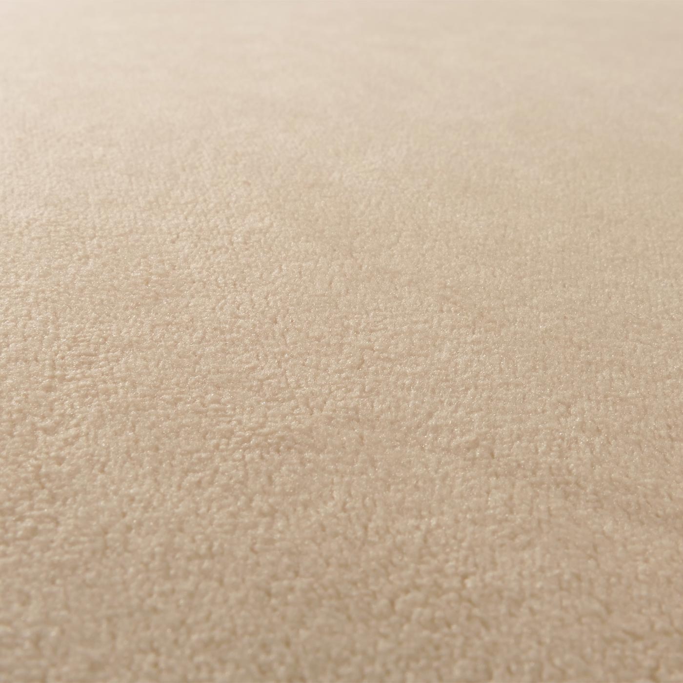 Cosmo Casa - Vloerstoel - Opvouwbare Slaapstoel met Slaapfunctie - Fluweel & Stalen Frame - Beige