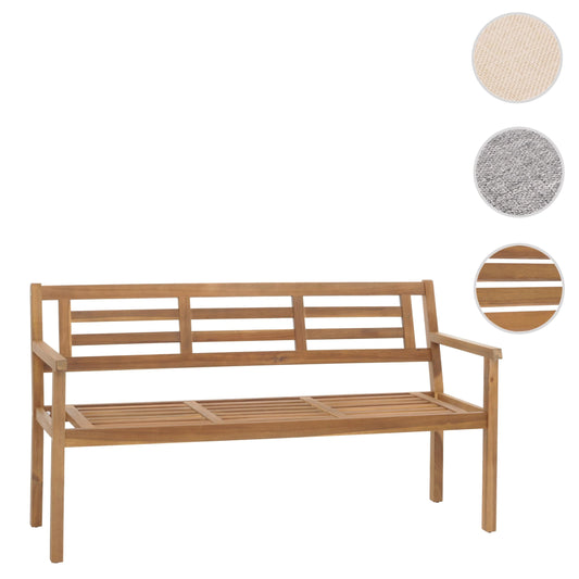 Cosmo Casa - Tuinbank - Parkbank - Houten Bank - Massief Acaciahout - Zonder Kussen