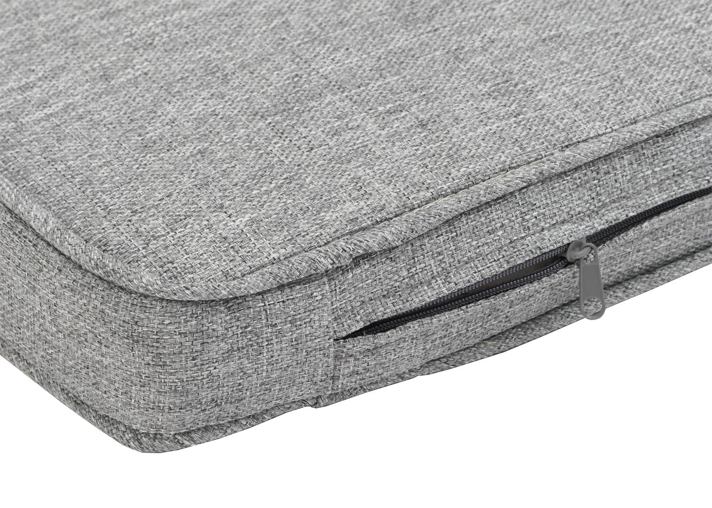 Cosmo Casa - Tuinbank - Parkbank - Houten Bank - Massief Acaciahout - Grijs Kussen