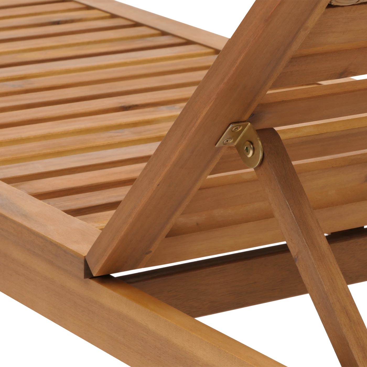 Cosmo Casa - Ligstoel - Relaxligstoel - Tuinligstoel - Massief Acaciahout