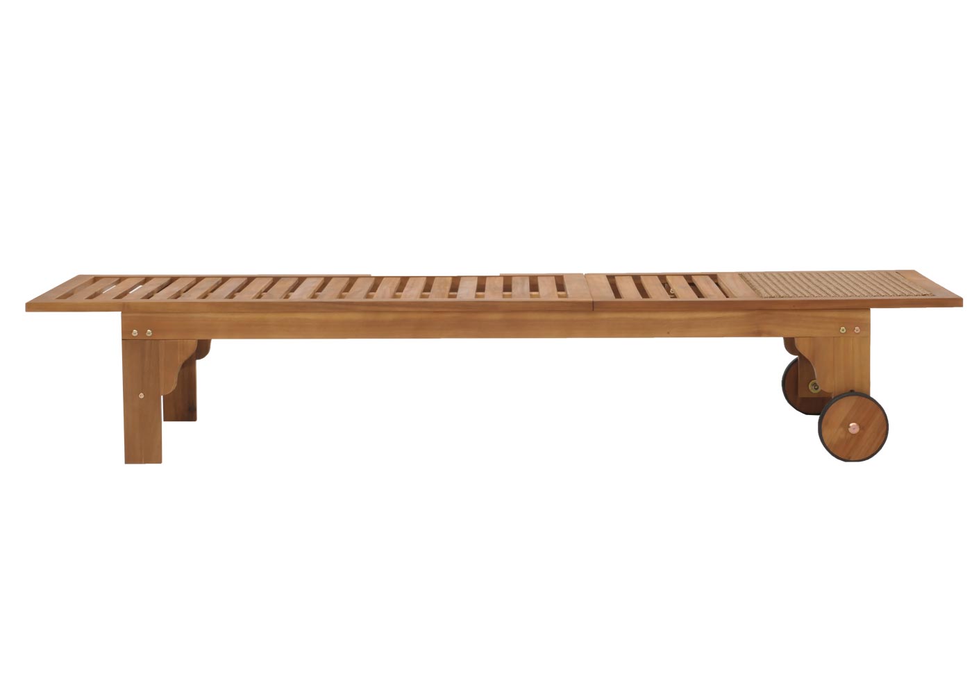 Cosmo Casa - Ligstoel - Relaxligstoel - Tuinligstoel - Massief Acaciahout