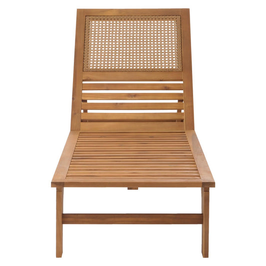 Cosmo Casa - Ligstoel - Relaxligstoel - Tuinligstoel - Massief Acaciahout