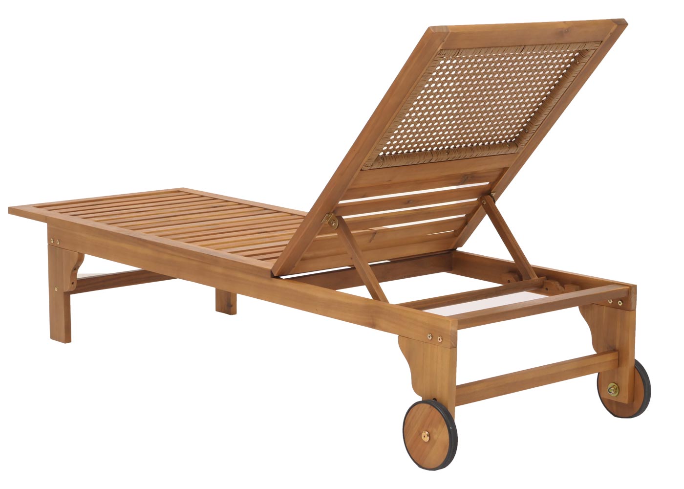 Cosmo Casa - Ligstoel - Relaxligstoel - Tuinligstoel - Massief Acaciahout