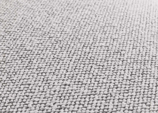 Cosmo Casa - Relaxstoel Opstahulp - TV Stoel - Fauteuil - Voetsteun - Boucléhout Stof - Grijs - Natuurlijk Hout