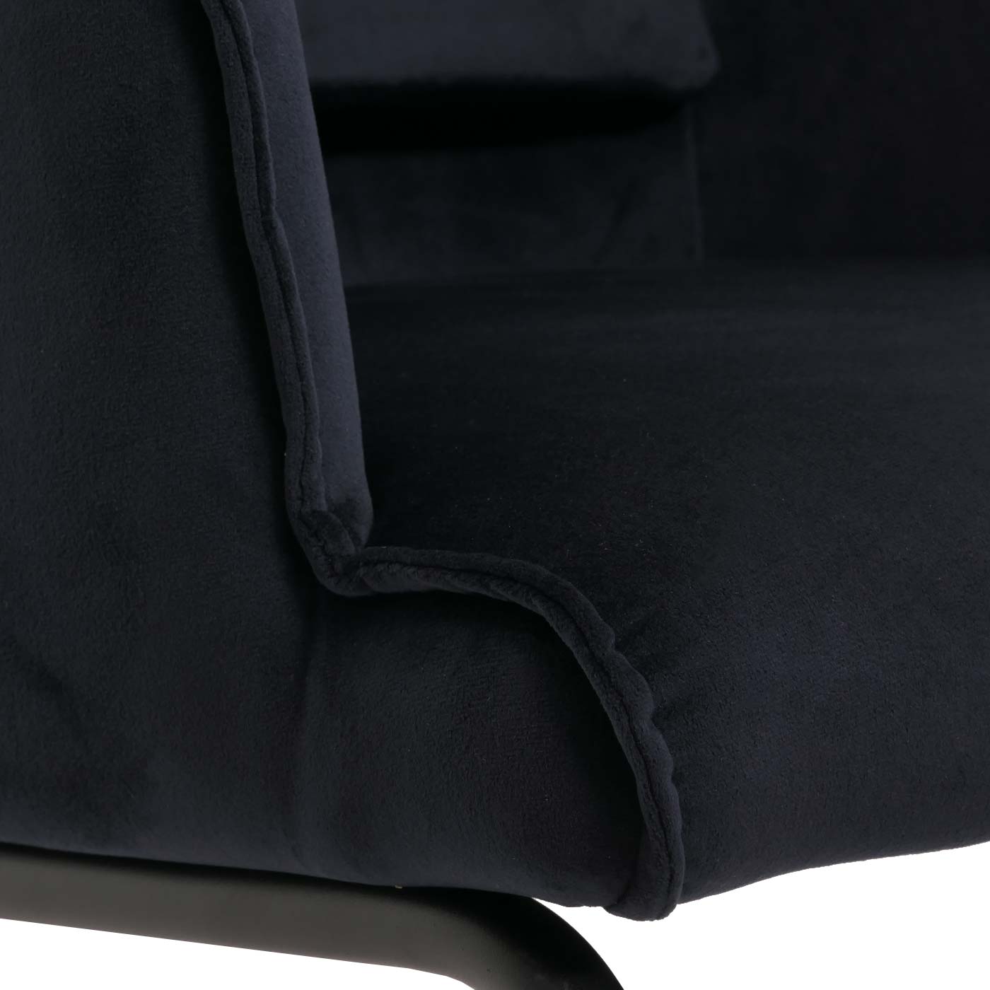 Cosmo Casa - Sledestoel - Textiel - Antracietblauw