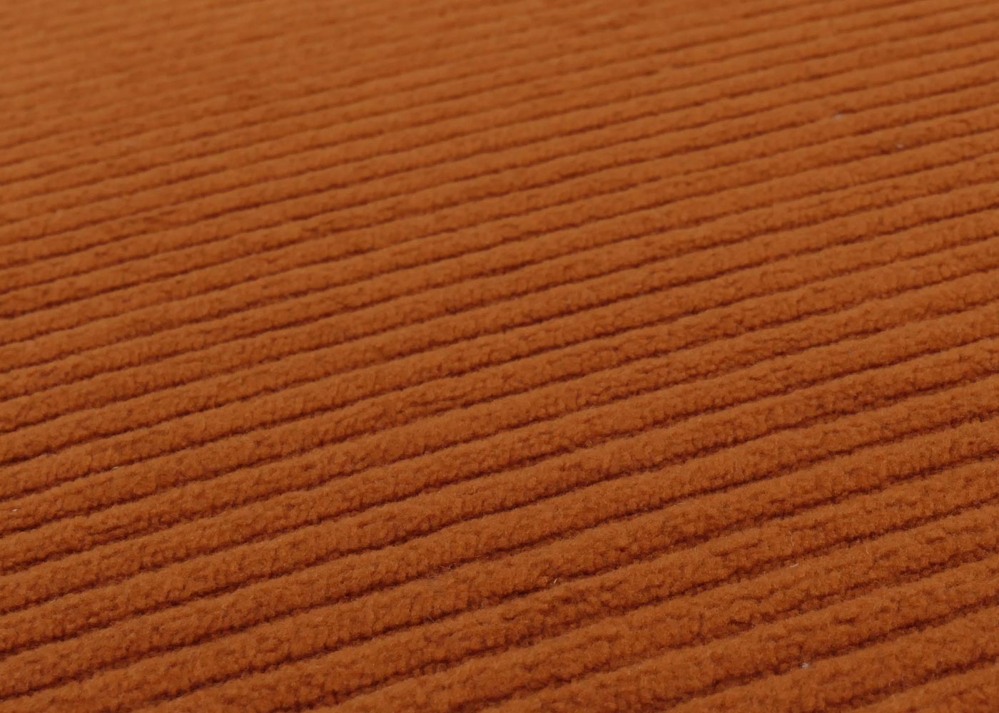 Cosmo Casa - Set van 2 Littau Eetkamerstoelen - Keukenstoelen met Hoge Rugleuning - Ribfluweel Stof - Terracotta - Donkere Poten