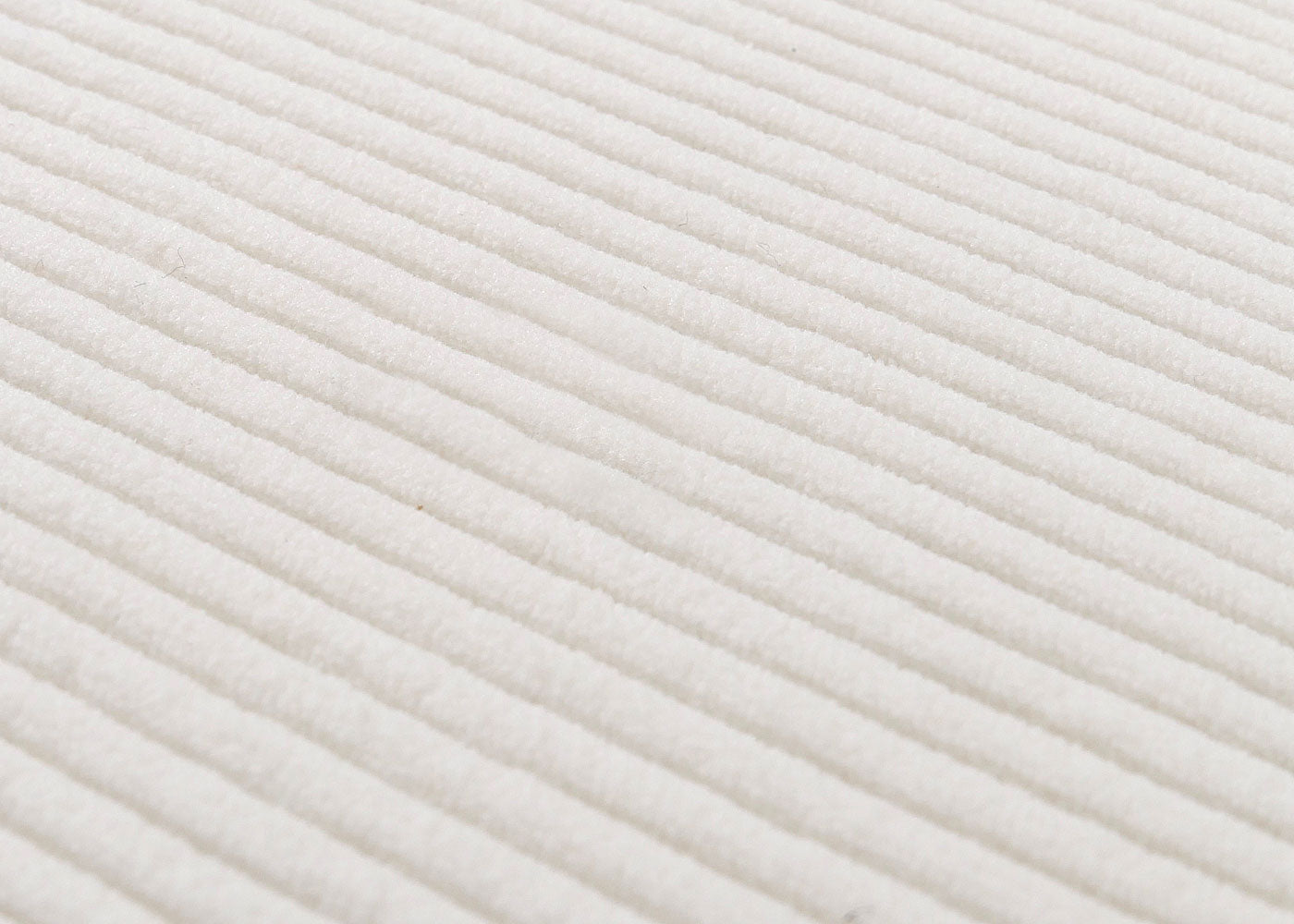 Cosmo Casa - Set van 4 Littau Eetkamerstoelen - Keukenstoelen met Hoge Rugleuning - Koordhout Stof - Crème - Donkere Poten