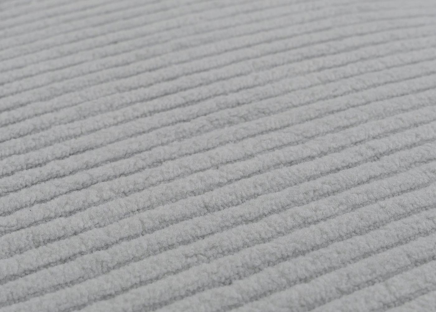 Cosmo Casa - Set van 4 Littau Eetkamerstoelen - Keukenstoelen met Hoge Rugleuning - Koordhout Stof - Lichtgrijs - Donkere Poten