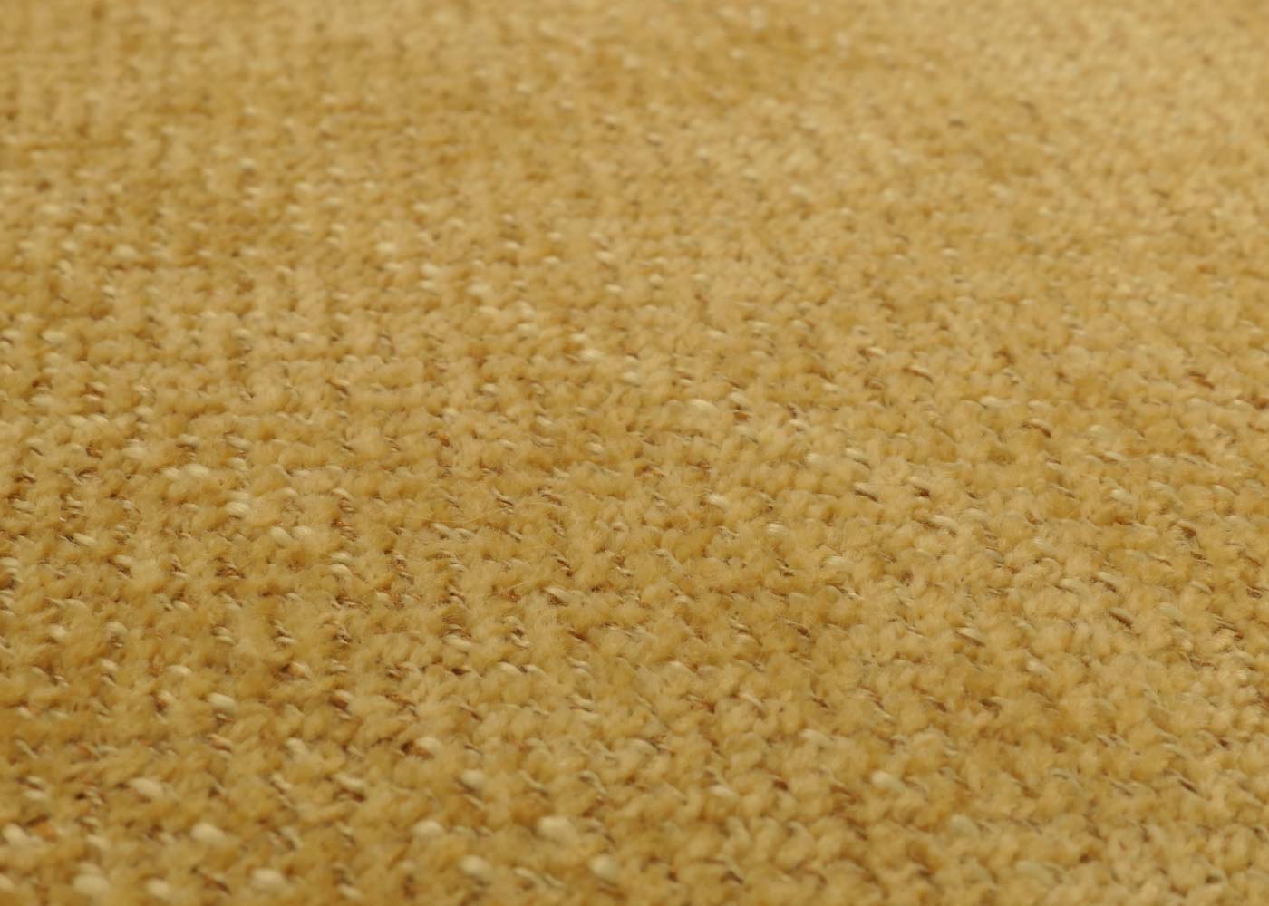 Cosmo Casa - Set van 2 Littau Eetkamerstoelen - Keukenstoelen met Hoge Rugleuning - Chenillehout Stof - Geel - Naturelkleurige Poten