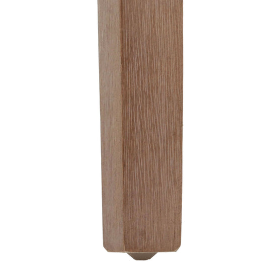 Cosmo Casa - Set van 4 Littau Eetkamerstoelen - Keukenstoelen met Hoge Rugleuning - Boucléhout Stof - Crème - Naturelkleurige Poten