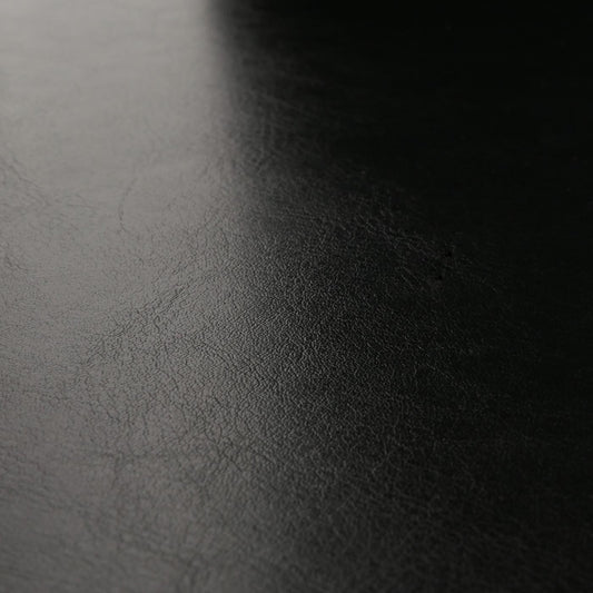 Cosmo Casa - Set van 2 Eetkamerstoelen - Massief Hout - Kunstleer - Zwartbruin - Zwarte Poten