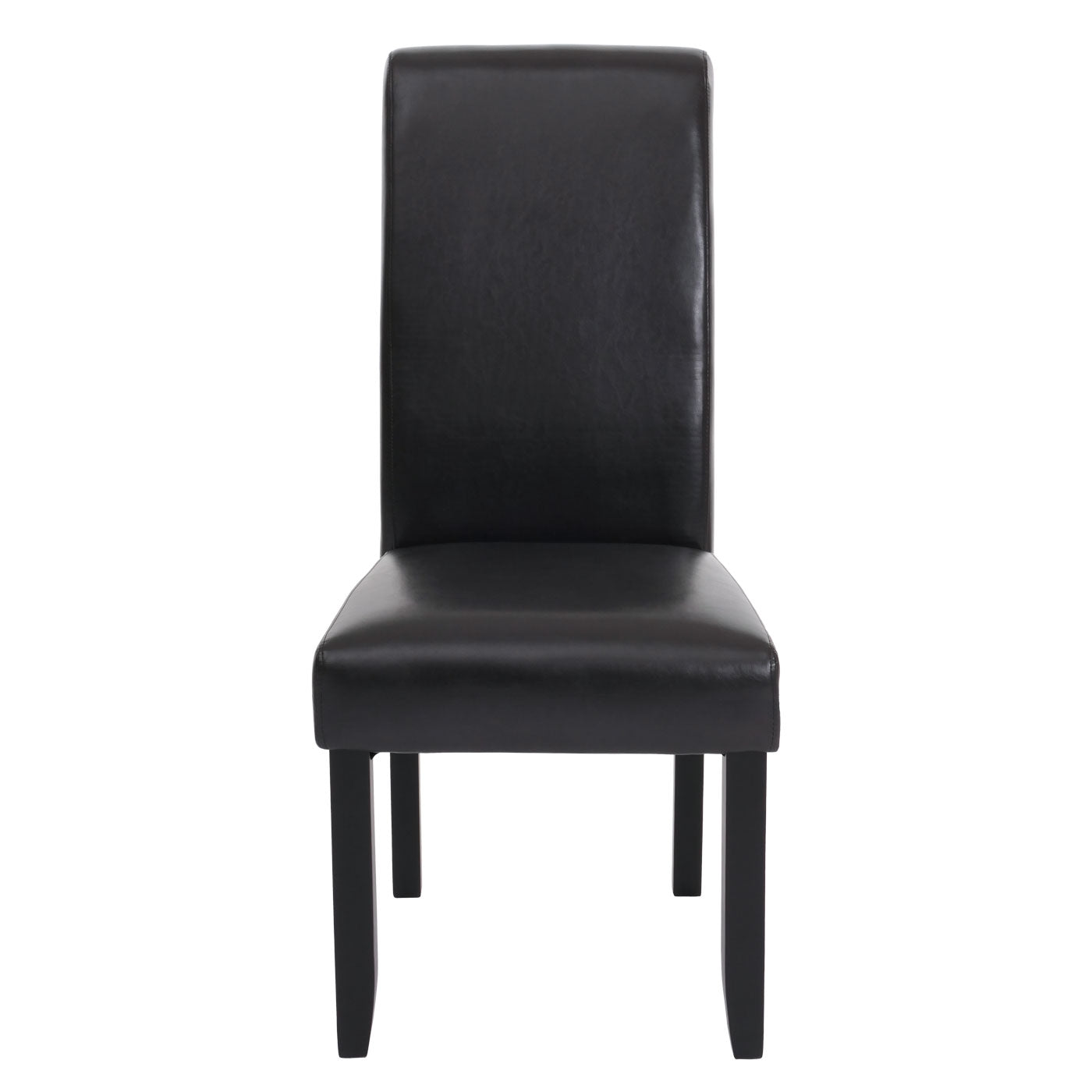 Cosmo Casa - Set van 2 Eetkamerstoelen - Keukenstoel - Fauteuil - Massief Hout - Stoftextiel Suède Look - Zwarte Poten