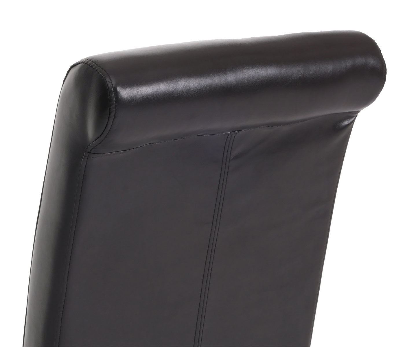 Cosmo Casa - Set van 2 Eetkamerstoelen - Keukenstoel - Fauteuil - Massief Hout - Stoftextiel Suède Look - Zwarte Poten