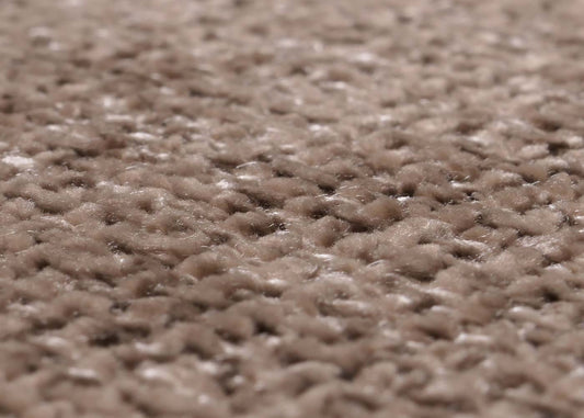 Cosmo Casa - Eetkamerbank 160cm - Geborsteld Roestvrij Staal - Textiel Chenille - Bruin