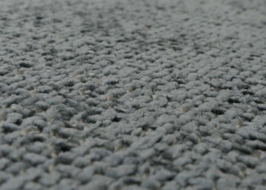 Cosmo Casa - Set van 2 Eetkamerstoelen - Geborsteld Roestvrij Staal - Textiel Chenille - Blauwgroen