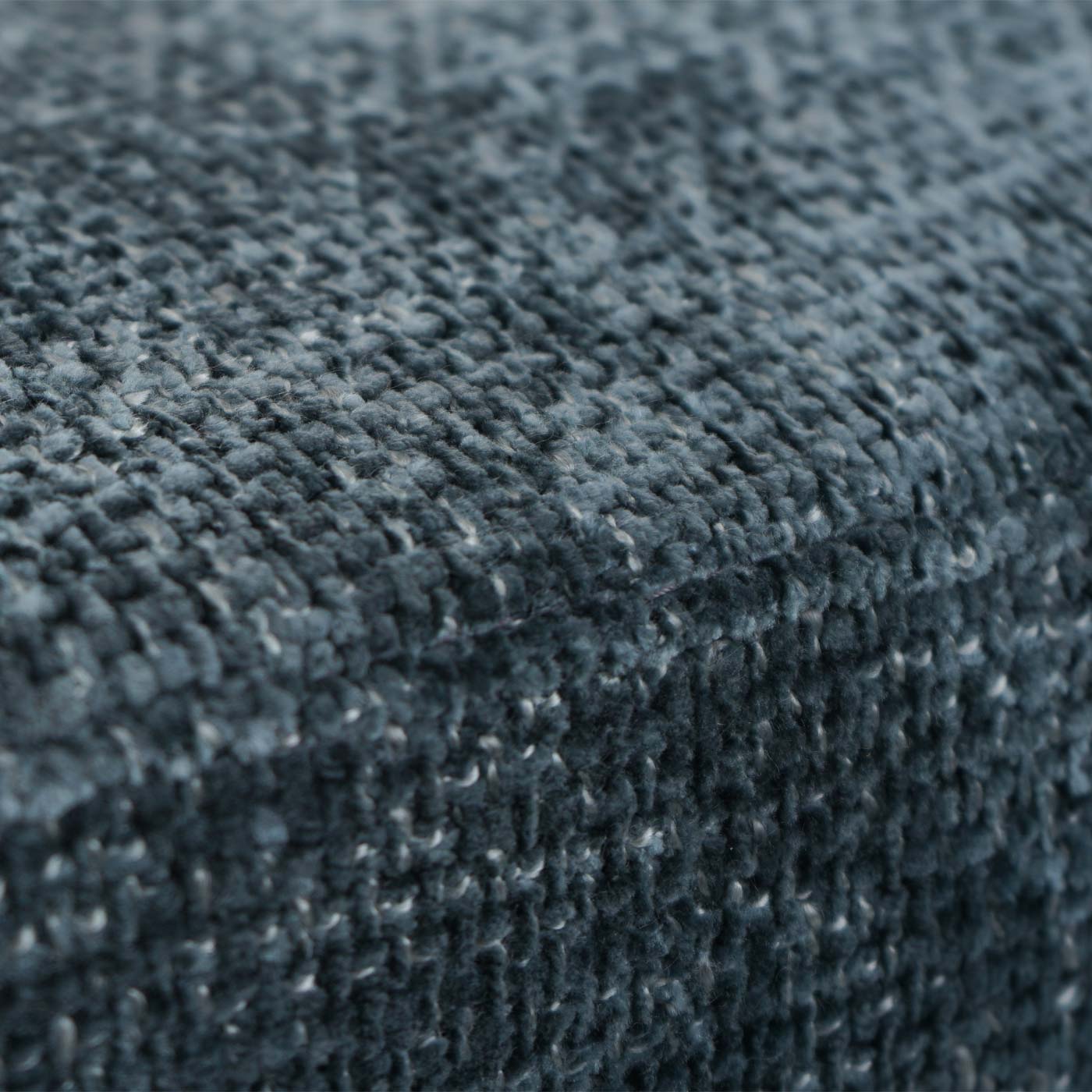 Cosmo Casa - Set van 2 Eetkamerstoelen - Sledestoel & Fauteuil - Metaal - Chenille Stof - Blauwgroen