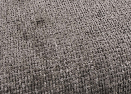 Cosmo Casa - Bank - Eetkamerbank - Gestoffeerde Bank - Rugleuning - Chenille Stof - Geborsteld Roestvrij Staal - 160cm - Donkergrijs