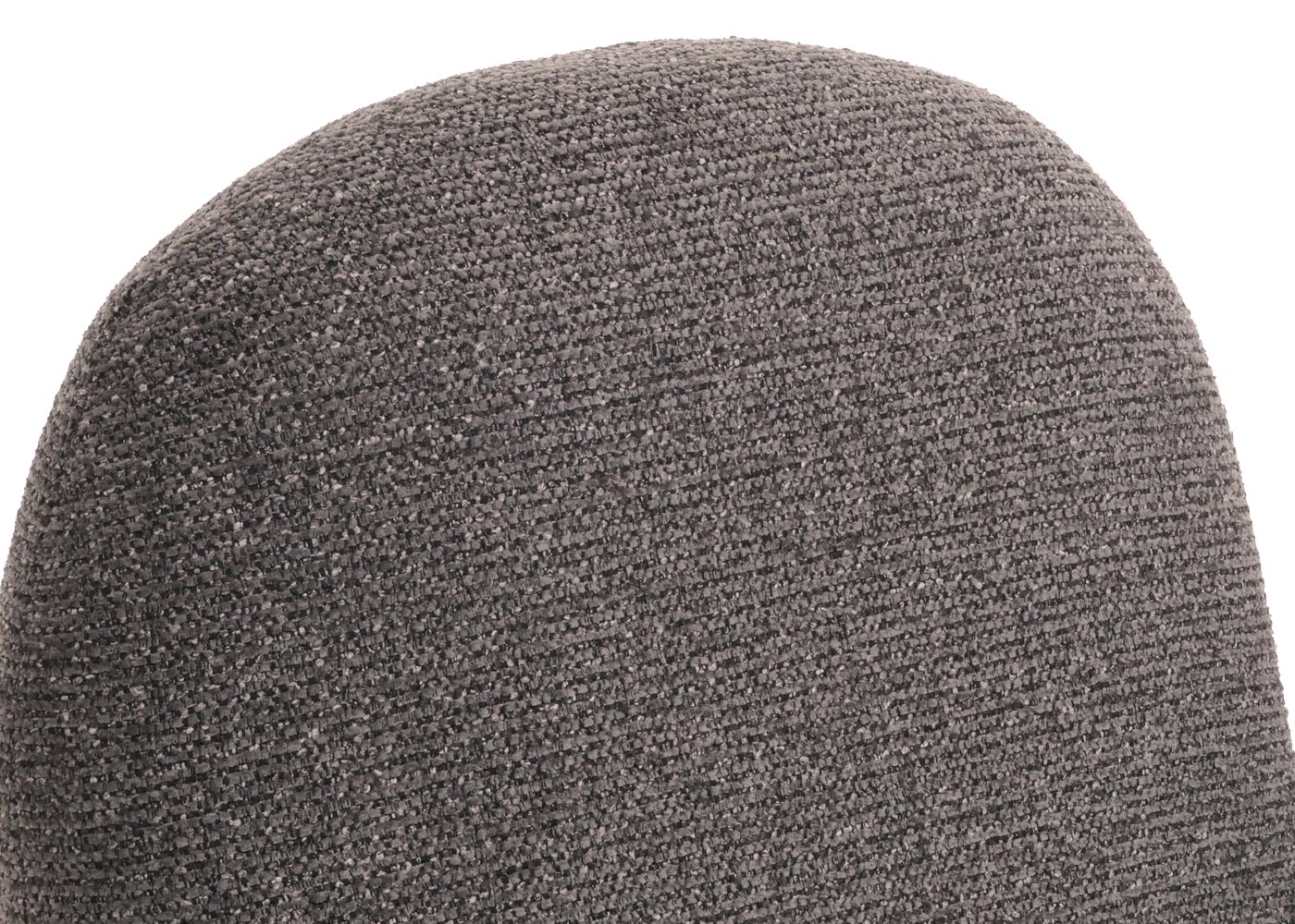 Cosmo Casa - Loungestoel - Cocktailstoel - Retro Nosag Vering - Chenille Stof - Donkergrijs