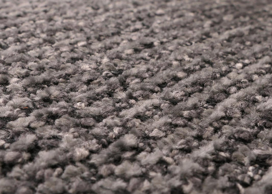 Cosmo Casa - Loungestoel - Cocktailstoel - Retro Nosag Vering - Chenille Stof - Donkergrijs