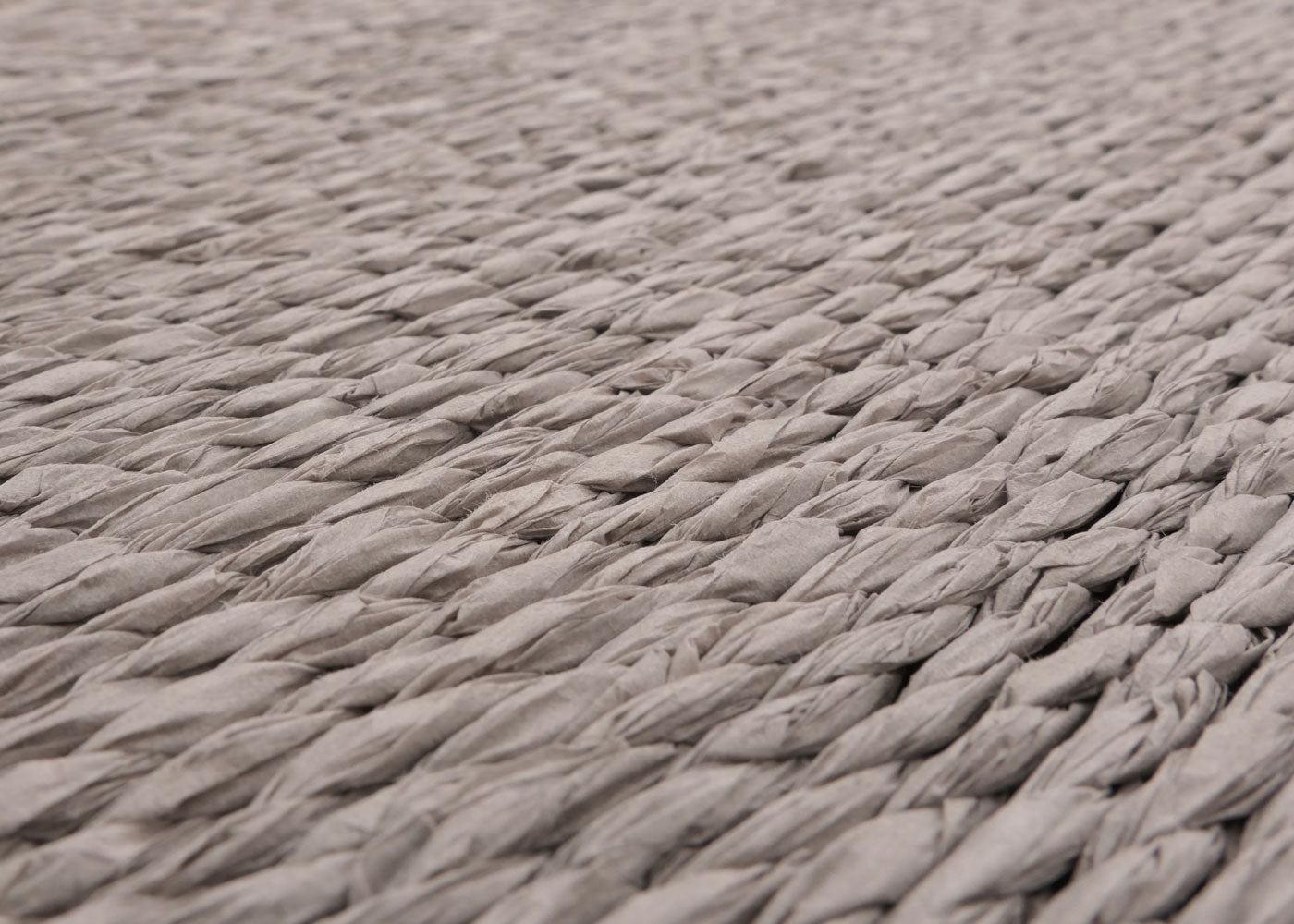 Cosmo Casa - Set van 3 Bloementafels - Stapelbaar Ontwerp - Metaal Papiertouw - Grijs