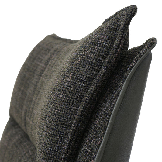 Cosmo Casa - Eetkamerstoel - Keukenstoel - Draaibaar met Auto-Return - Textiel - Groen