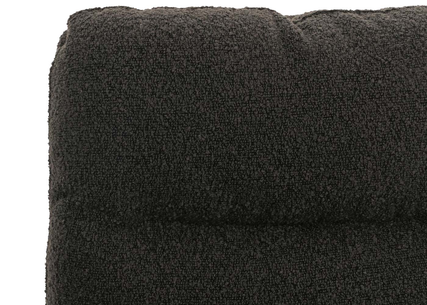 Cosmo Casa - Eetkamerstoel met Armleuningen - Draaibaar Auto-positie - Bouclé Stof - Donkergrijs