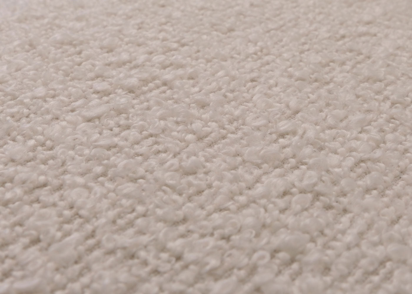 Cosmo Casa - Eetkamerstoel - Keukenstoel met Armleuning - Draaibaar - Automatische Positie - Bouclé Stof - Crème