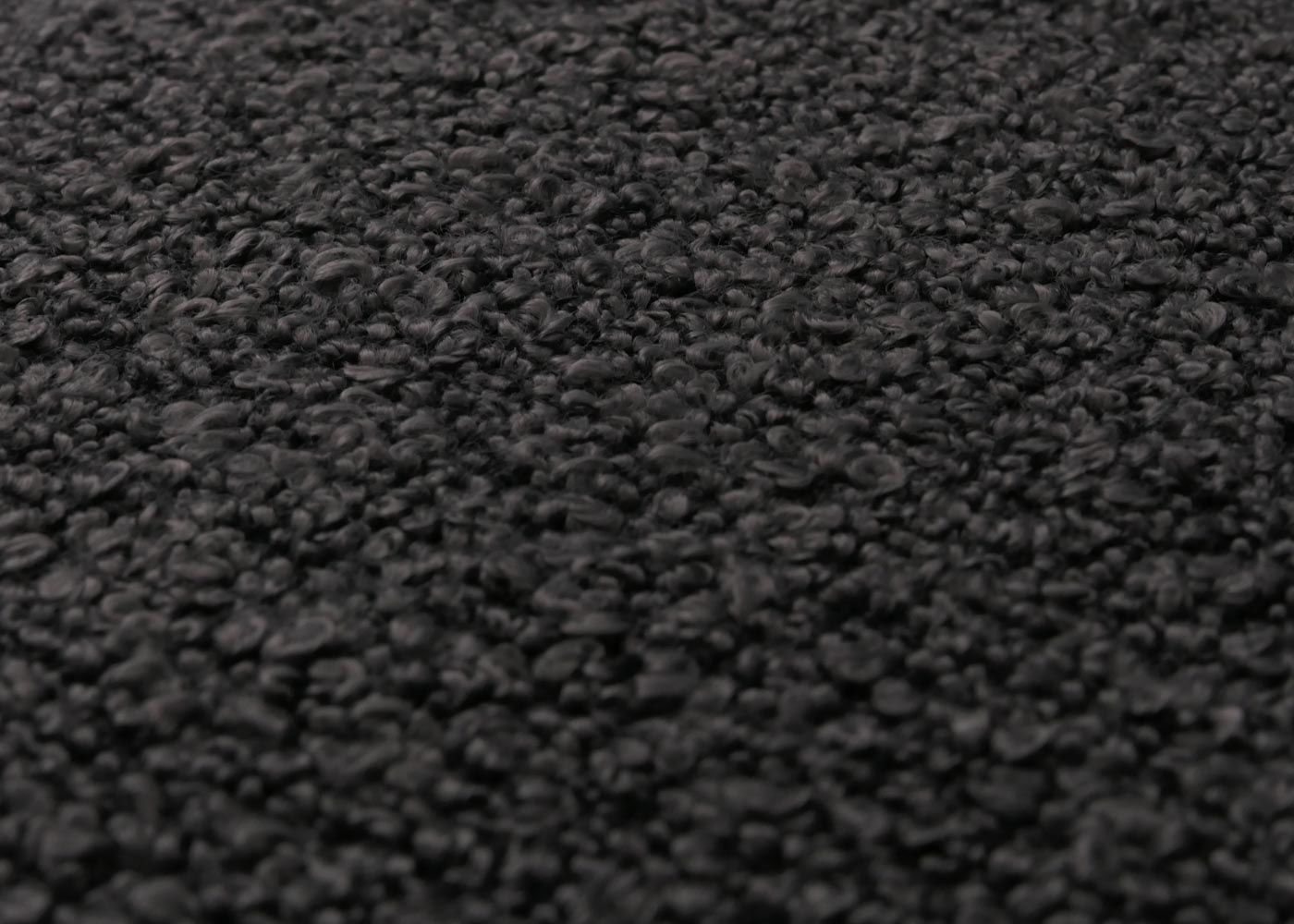 Cosmo Casa - Eetkamerstoel - Keukenstoel met Armleuning - Draaibaar - Automatische Positie - Bouclé Stof - Donkergrijs