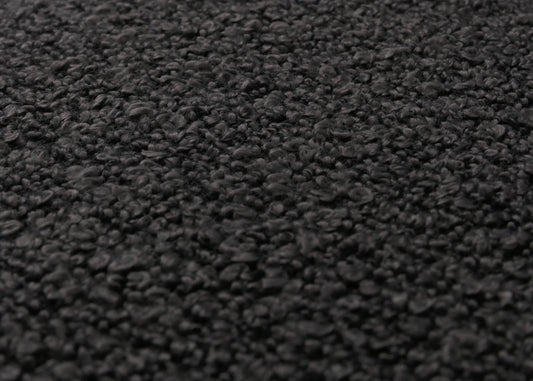 Cosmo Casa - Eetkamerstoel - Keukenstoel met Armleuning - Draaibaar - Automatische Positie - Bouclé Stof - Donkergrijs