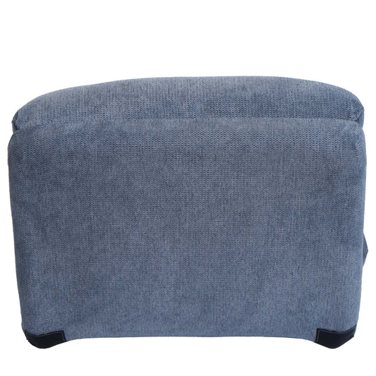 Cosmo Casa - Slaapstoel - Opklapbare Sofa Stoel - Textiel - Lichtblauw