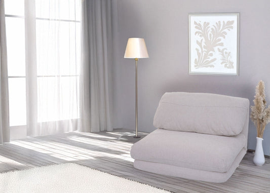 Cosmo Casa - Slaapstoel - Opklapbare Sofa Stoel - Textiel - Bordeaux