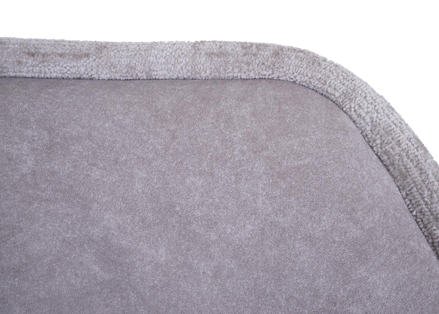 Cosmo Casa - Set van 2 Eetkamerstoelen - Gestoffeerde Keukenstoelen - Draaibaar met Auto-Return - Textiel - Lichtgrijs