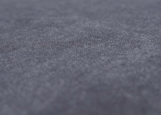 Cosmo Casa - Set van 2 Eetkamerstoelen - Gestoffeerde Keukenstoelen - Draaibaar met Auto-Return - Textiel - Donkergrijs