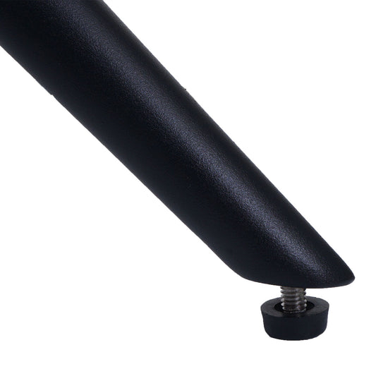 Cosmo Casa - Set van 2 Eetkamerstoelen - Gestoffeerde Keukenstoelen - Draaibaar met Auto-Return - Textiel - Blauw